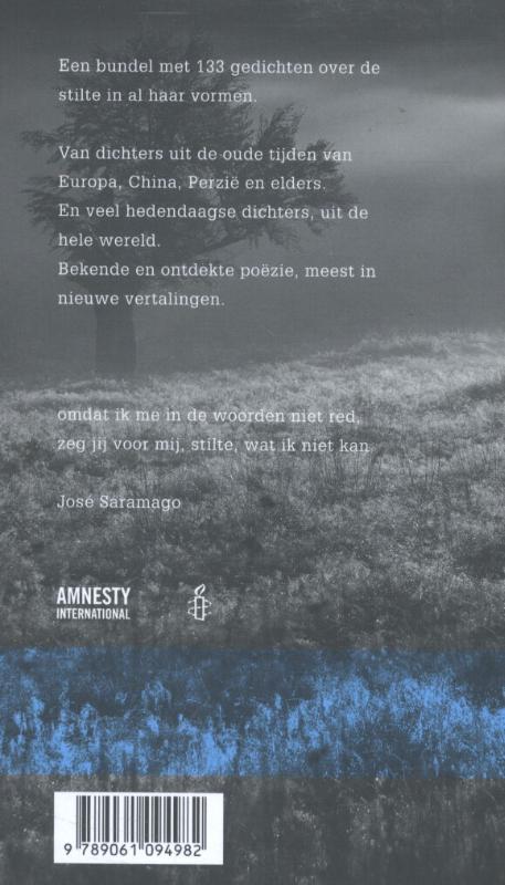 Achterkant van Stilte