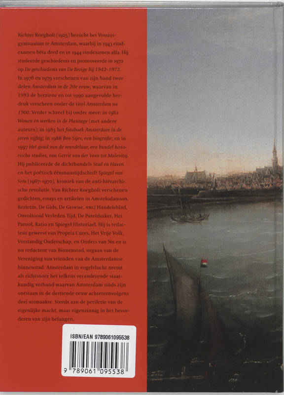 Achterkant van Geschiedenis van Amsterdam in vogelvlucht