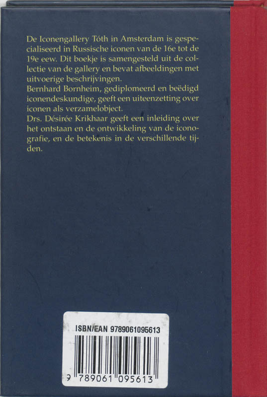 Achterkant van Russische Iconen