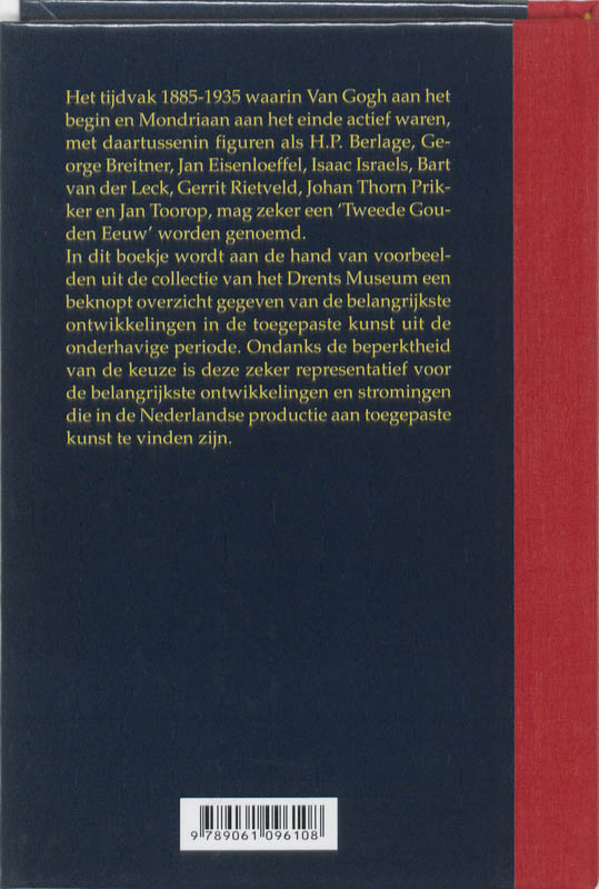 Achterkant van Art Nouveau en Art Deco in Nederland
