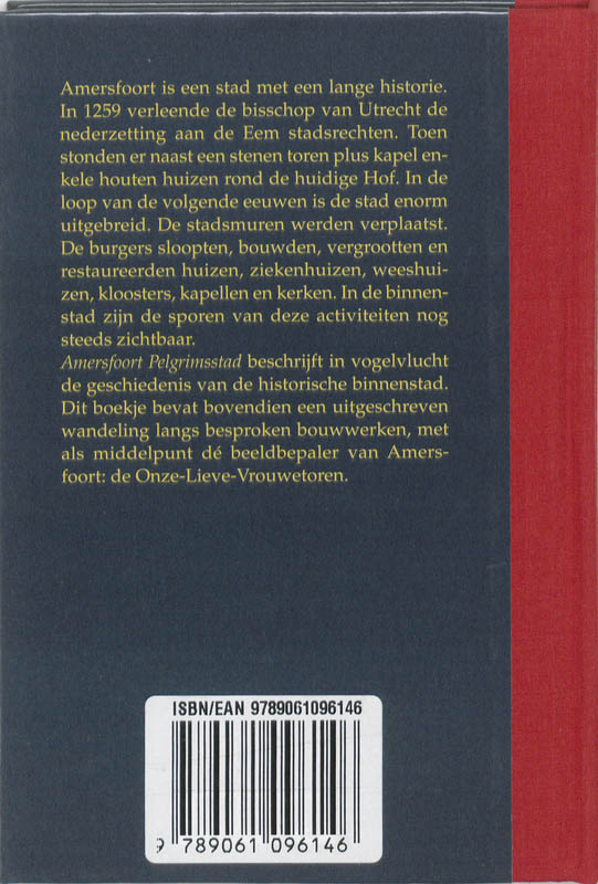 Achterkant van Amersfoort pelgrimsstad
