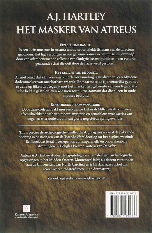 Achterkant van Het Masker van Atreus
