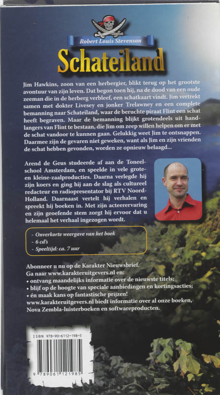 Achterkant van Schateiland