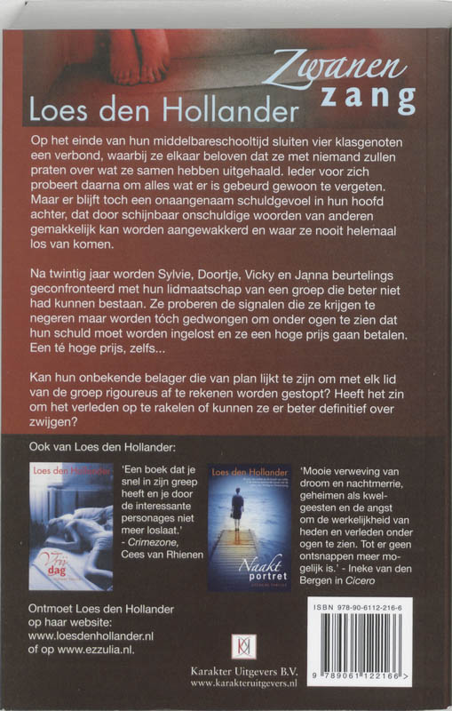 Achterkant van Zwanenzang