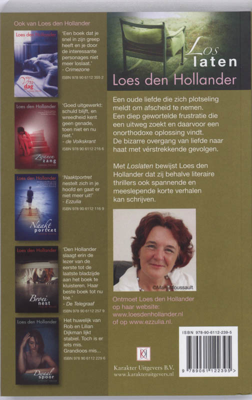 Achterkant van Loslaten verhalen