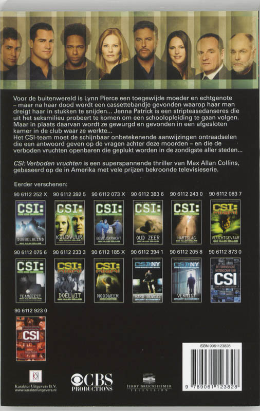 Achterkant van CSI : Verboden vruchten