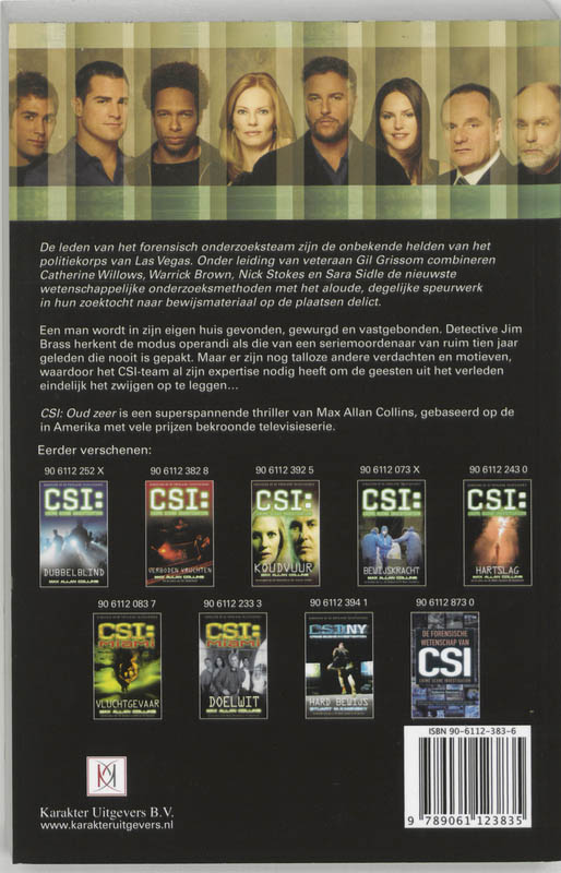 Achterkant van CSI: Oud zeer