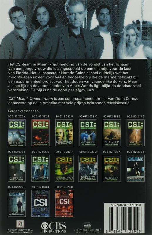 Achterkant van CSI: Miami: Onderstroom