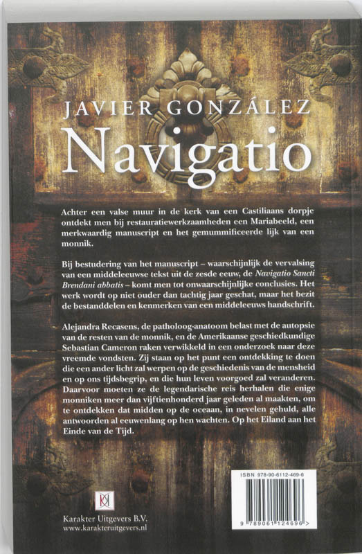 Achterkant van Navigatio