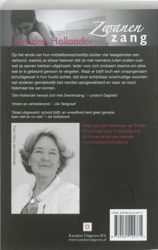 Achterkant van Zwanenzang