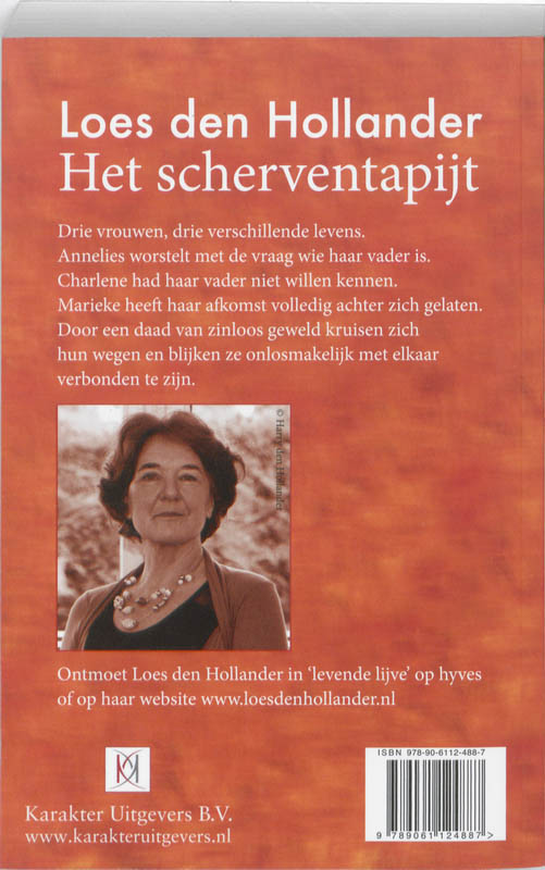Achterkant van Het scherventapijt
