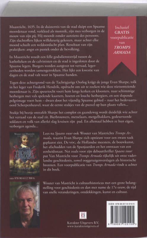 Achterkant van Spaans vuur