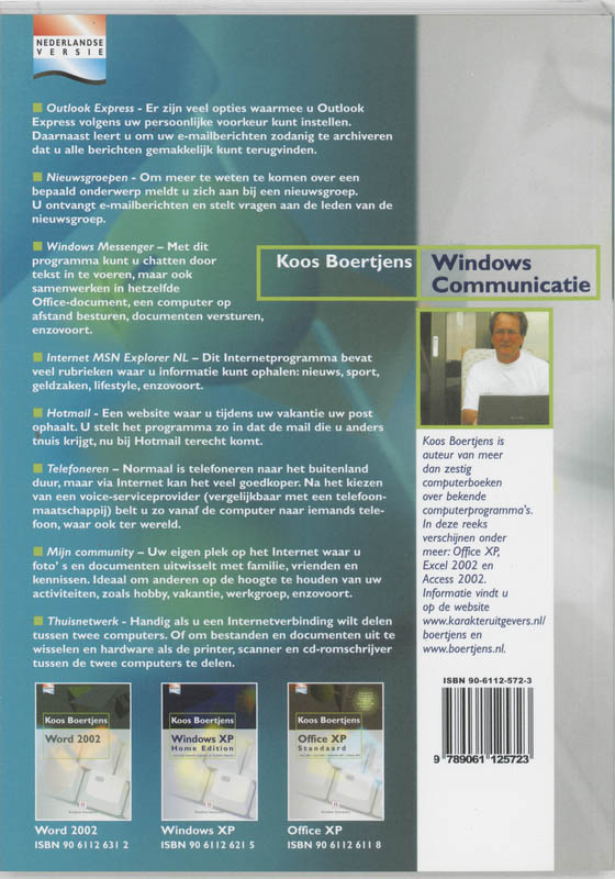 Achterkant van Windows Communicatie