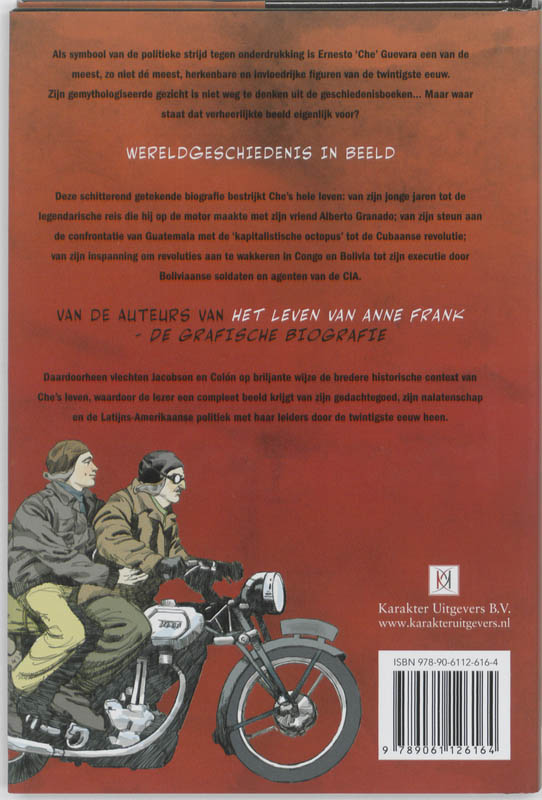 Achterkant van Che