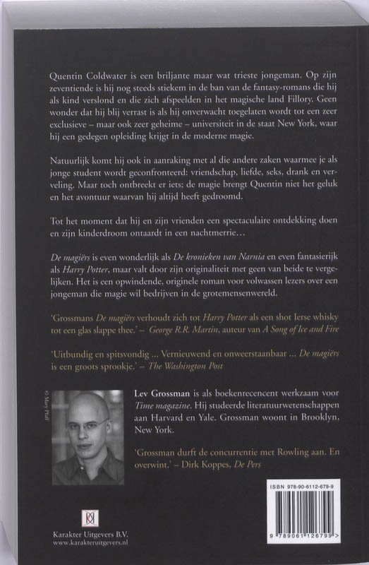 Achterkant van De magiërs