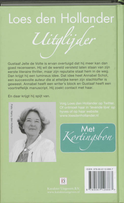 Achterkant van Uitglijder