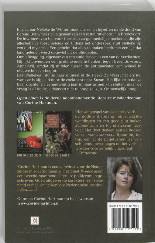 Achterkant van Open einde