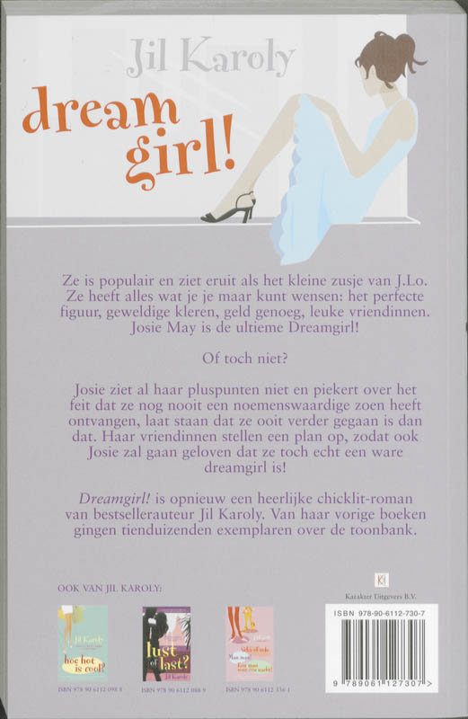 Achterkant van Dreamgirl!
