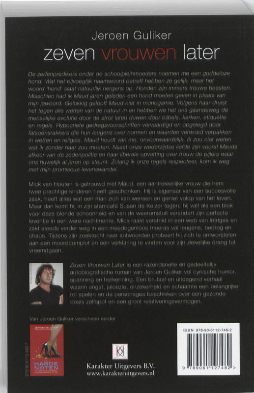 Achterkant van Zeven vrouwen later