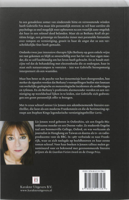 Achterkant van In extase