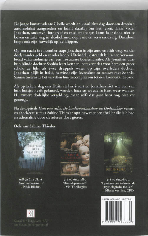 Achterkant van De mensenrover