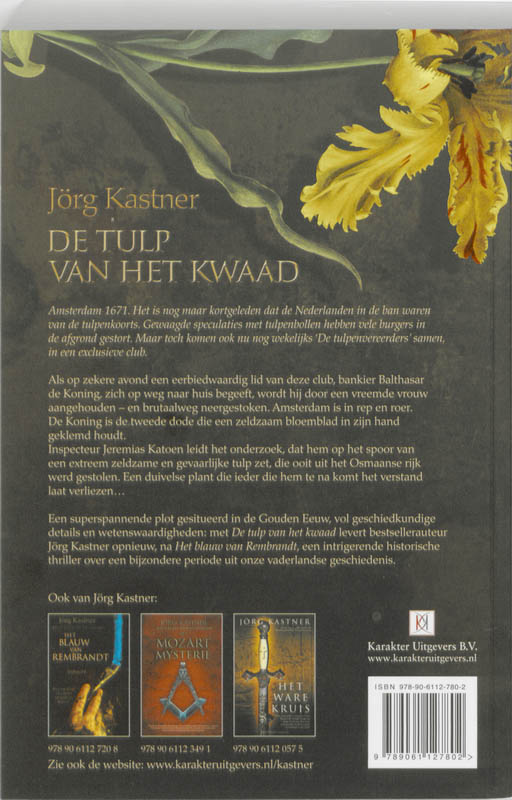 Achterkant van De tulp van het kwaad