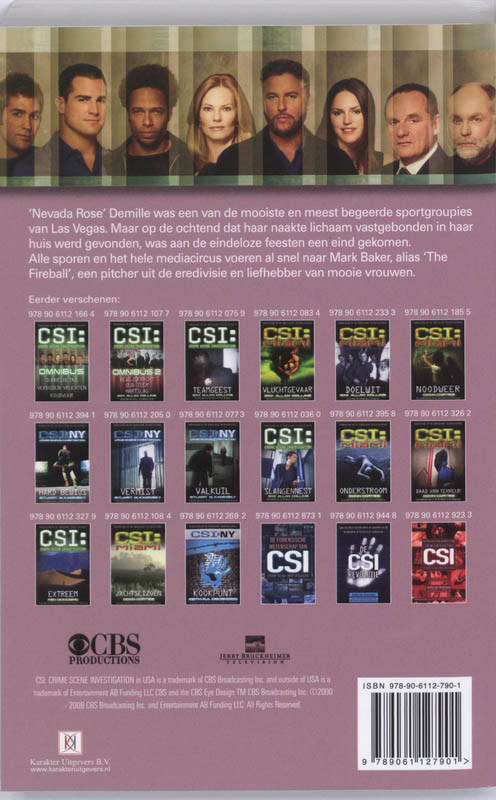 Achterkant van CSI Nevada Rose