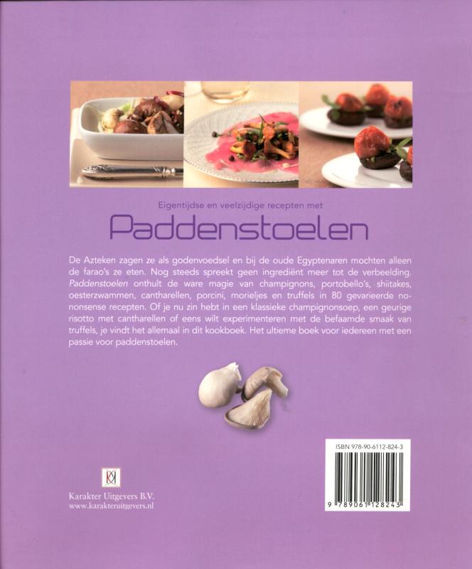 Achterkant van Eigentijdse en veelzijdige recepten met paddestoelen