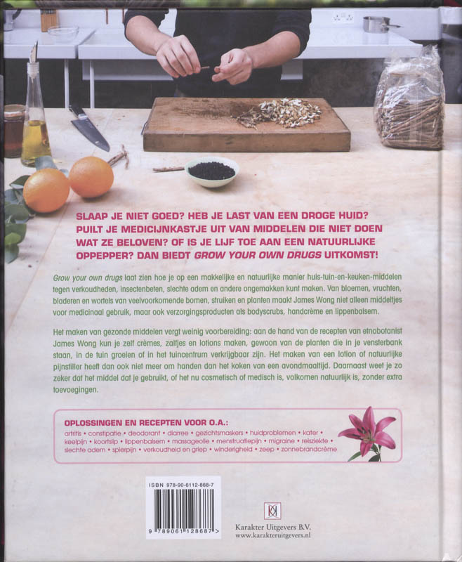 Achterkant van Grow your own drugs
