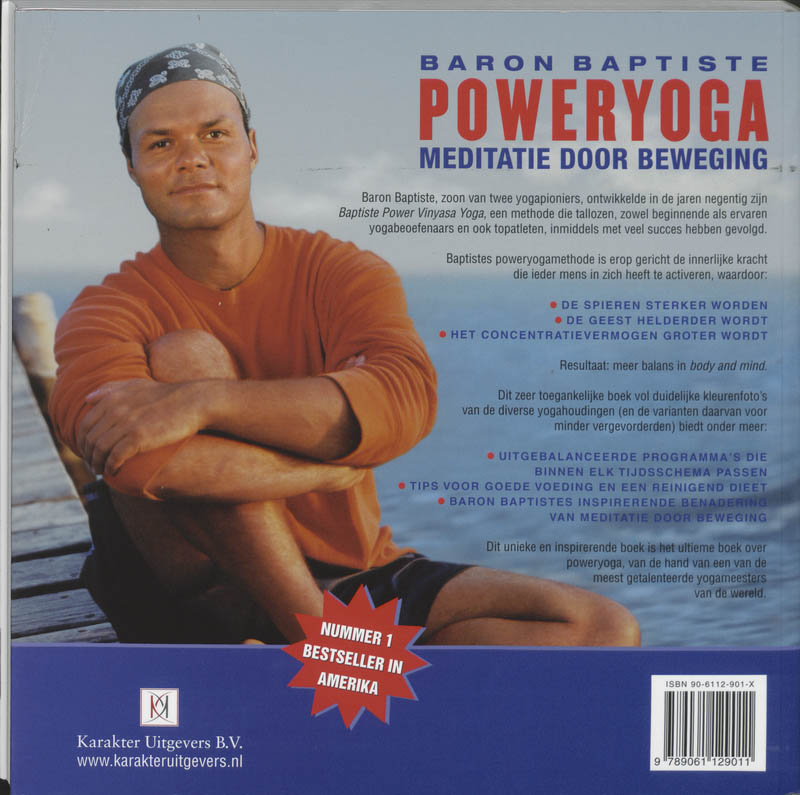 Achterkant van Poweryoga