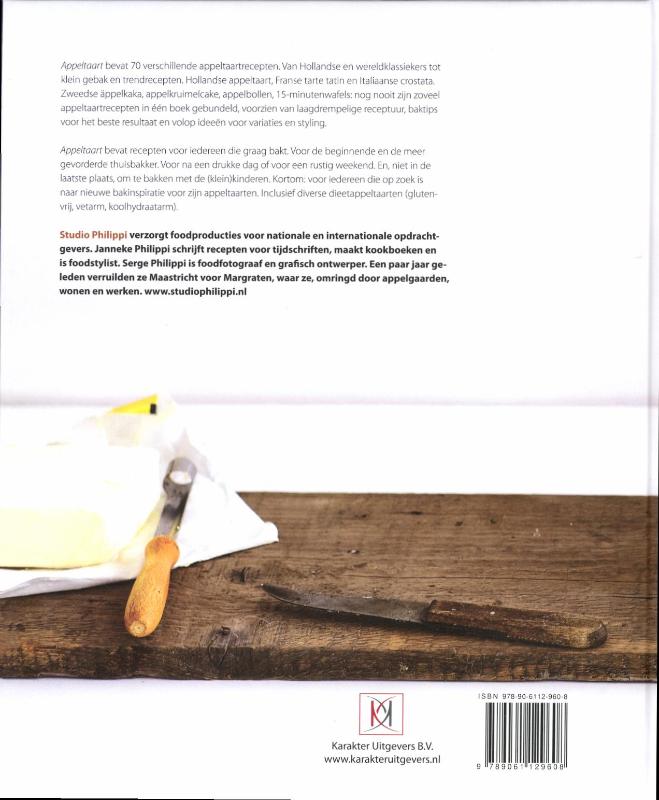 Achterkant van Appeltaart