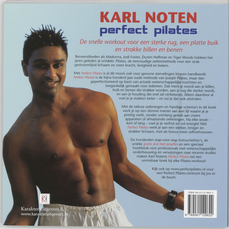 Achterkant van Perfect Pilates