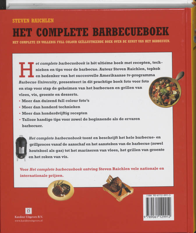 Achterkant van Het complete barbecueboek