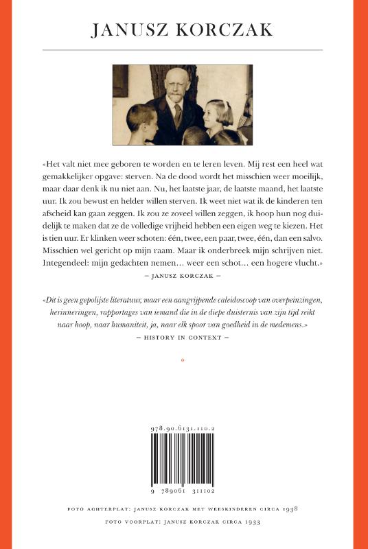 Achterkant van Gettodagboek