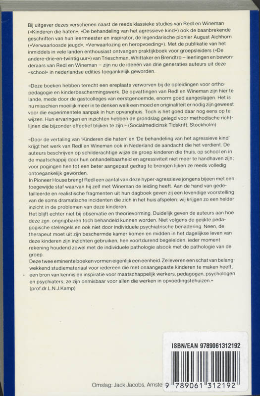 Achterkant van Kinderen die haten