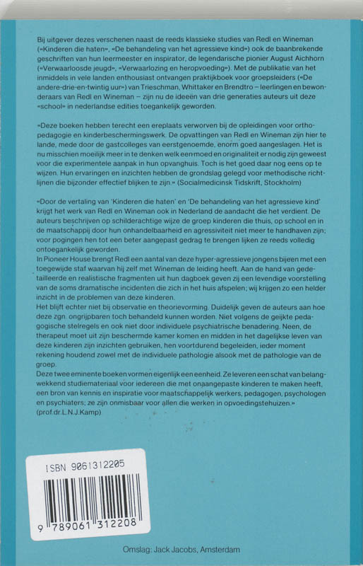 Achterkant van De behandeling van het agressieve kind