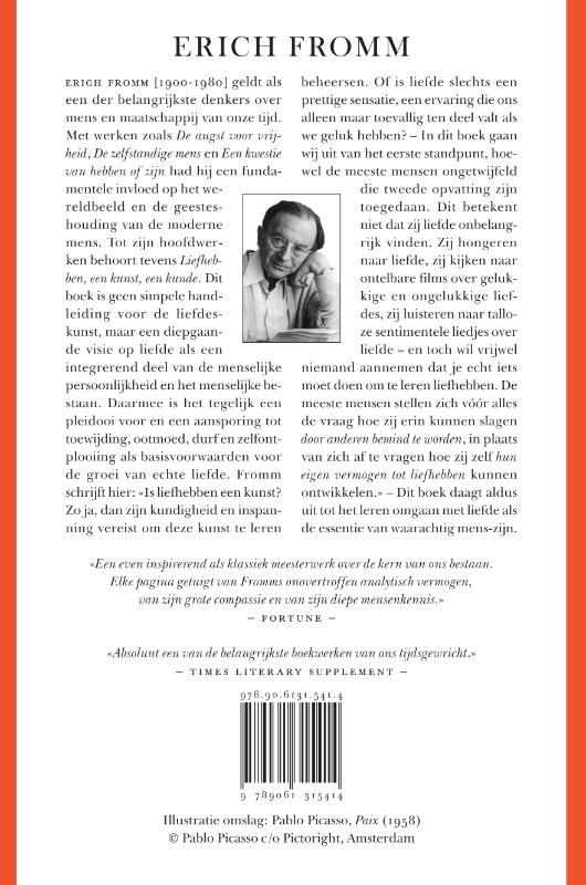 Achterkant van Liefhebben