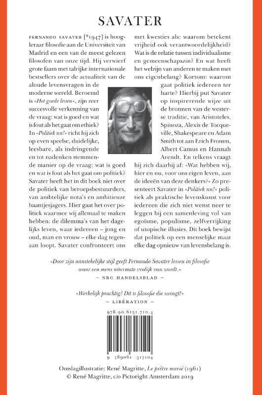 Achterkant van Politiek Nu!