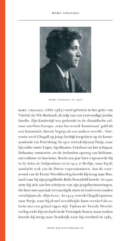 Achterkant van Mijn leven