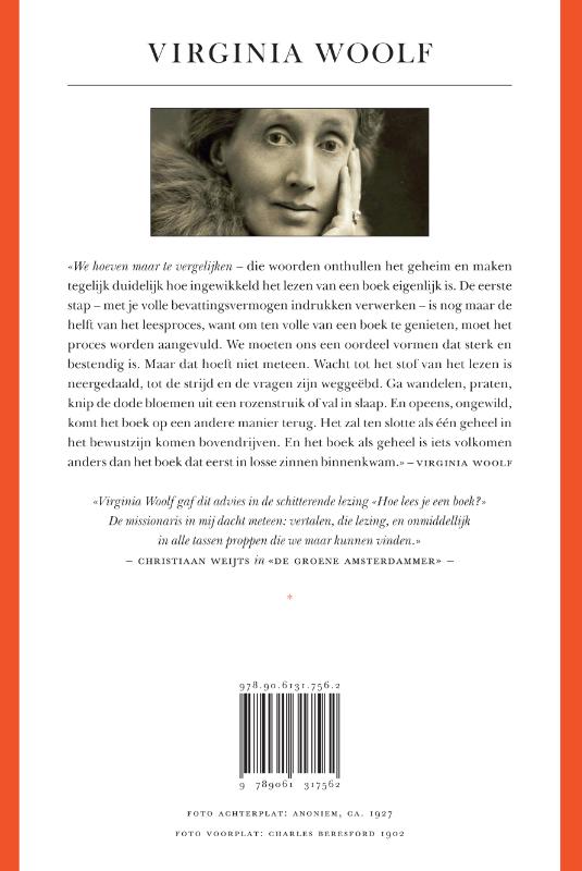 Achterkant van Hoe lees je een boek?