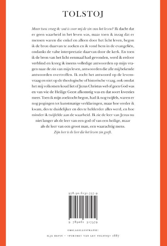 Achterkant van Mijn kleine evangelie