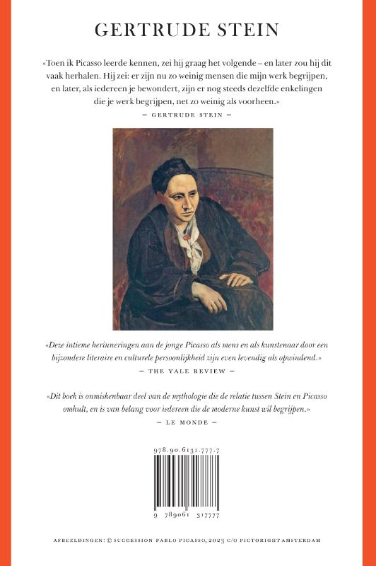 Achterkant van Picasso