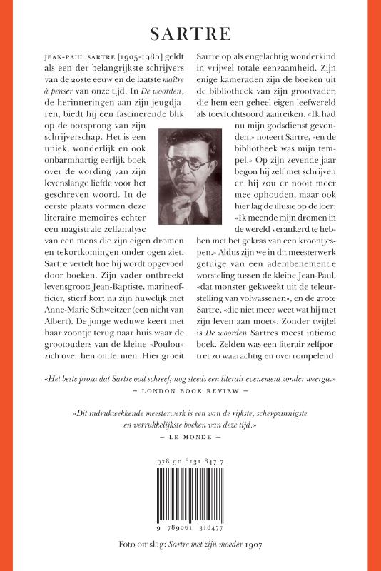 Achterkant van De woorden