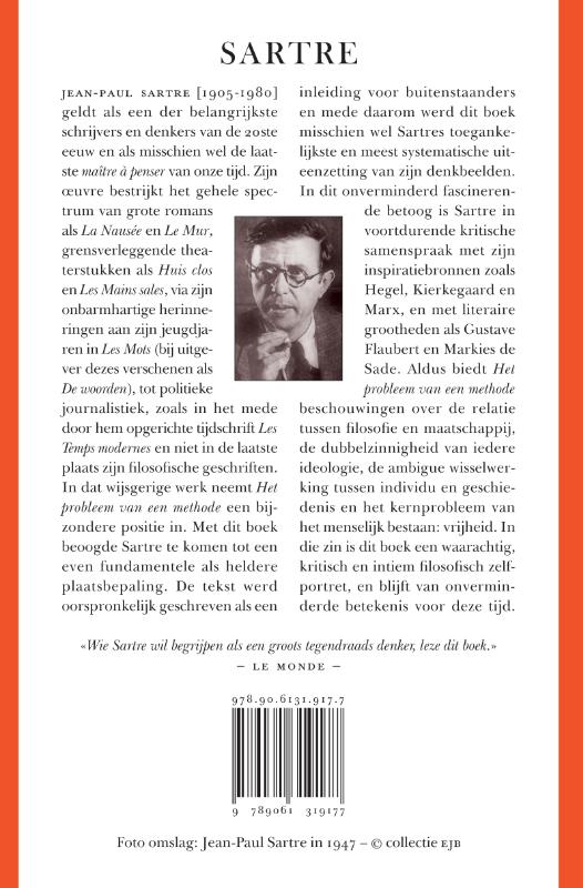 Achterkant van Het probleem van een methode