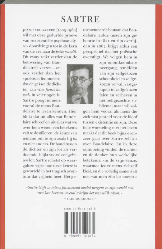 Achterkant van Baudelaire