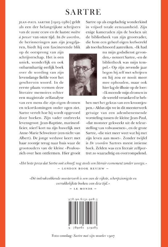 Achterkant van De woorden