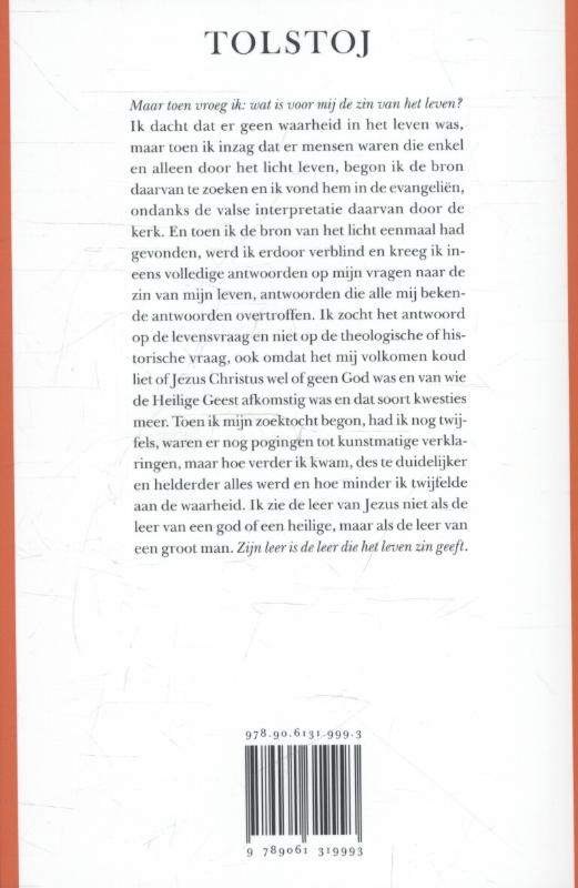 Achterkant van Mijn kleine evangelie