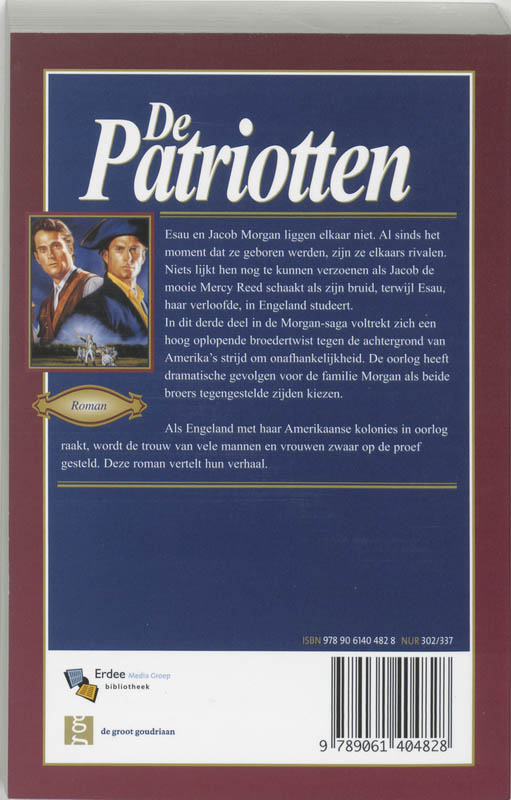 Achterkant van De patriotten