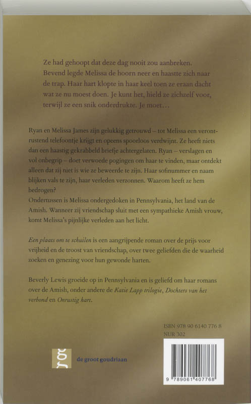Achterkant van Een plaats om te schuilen