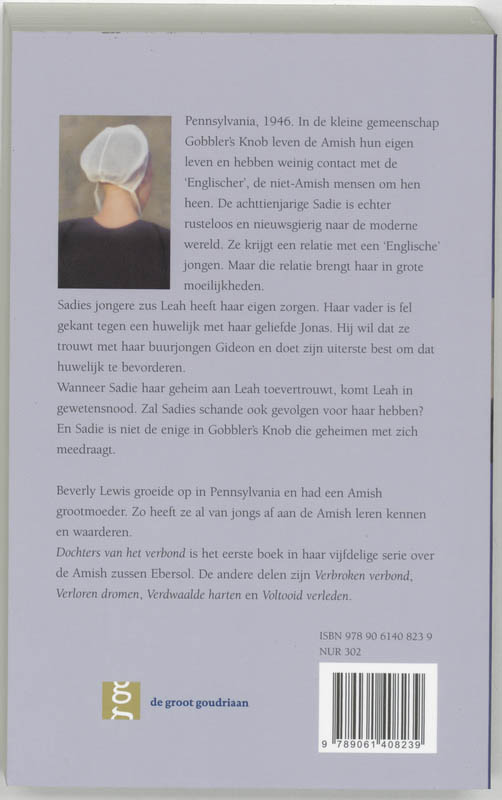 Achterkant van Dochters van het verbond
